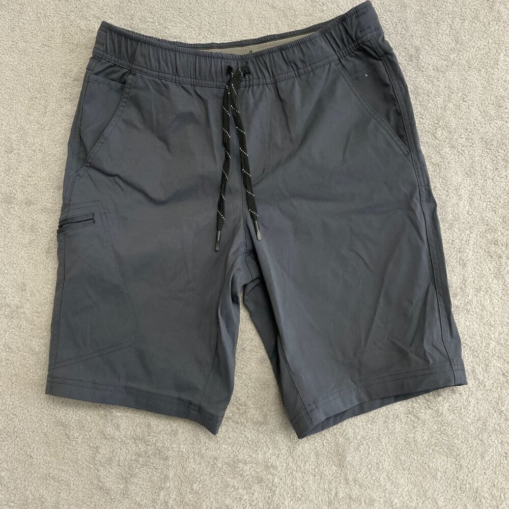 NWOT Weatherproof Vintage Men's S Stretch Cargo Shorts Gray Regular Fit